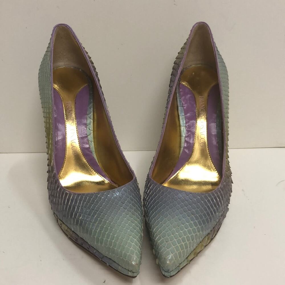 Francesco Sacco Made in Italy Multicolor Python